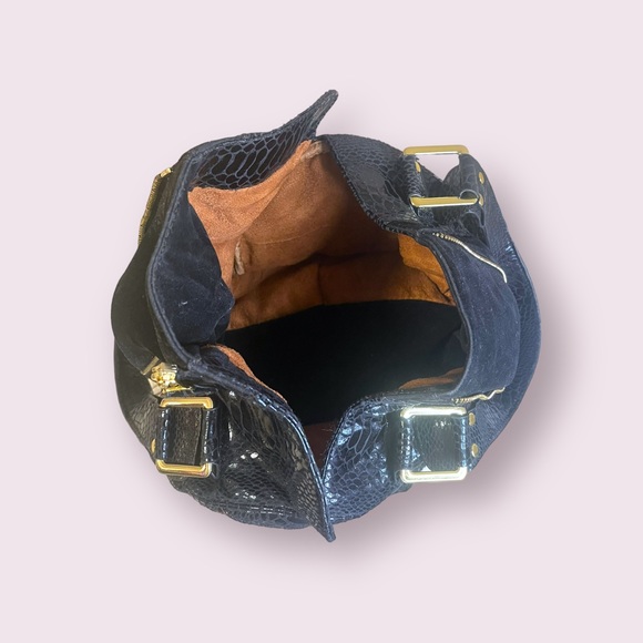 Vintage Jimmy Choo Suede Handbag - Picture 9 of 13